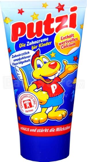 Toothpaste Putzi Calcium Art.238798 Zobu pasta ar kalciju (2-6gadi) 50ml