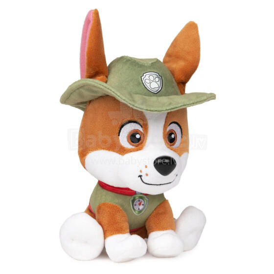 PAW PATROL Plīša rotaļlieta Tracker, 15 cm
