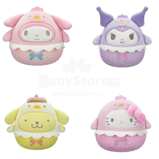 SQUISHMALLOWS HELLO KITTY Мягкая игрушка Пасхальная коллекция, 12 см