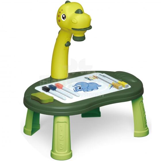 WOOPIE 45500 rasēšanas tāfeles dinozauru projektors