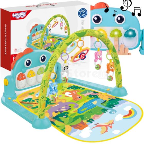 WOOPIE 49355 Коврик «Дино» с аркой