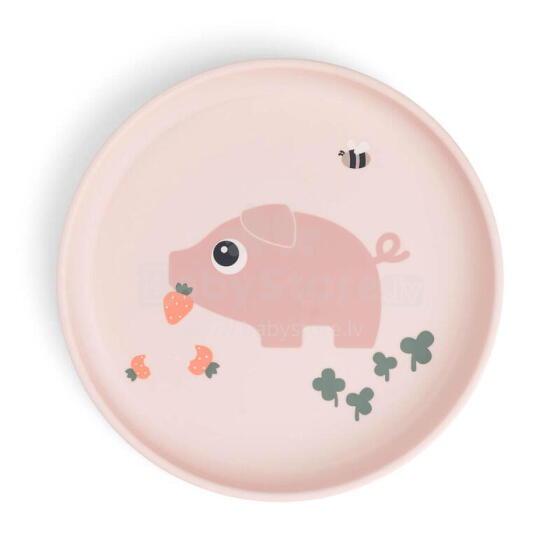 Done by Deer Foodie Plate Art.239470 Tiny farm Powder  Детская тарелка