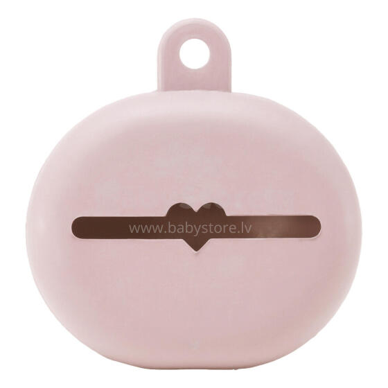 Hevea Pacifier Case Art.239554 Powder Pink Футляр для хранения пустышек