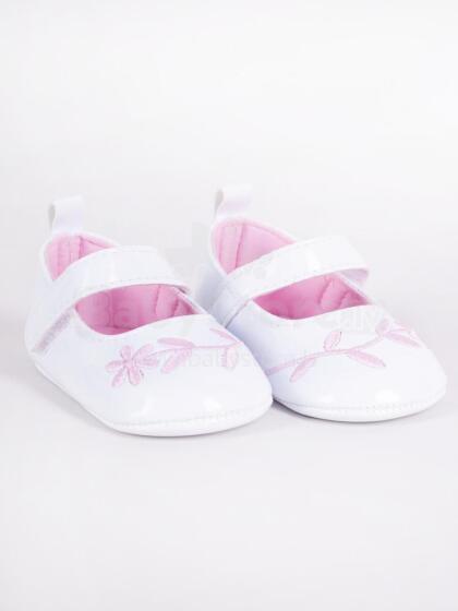 SCORPIO OBO-203G White girls shoes 6-12m.