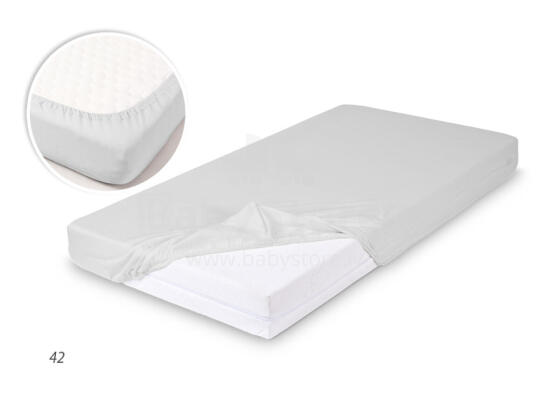 MATEX BAMBOO fitted sheet 60x120 [TB0351_42] gray