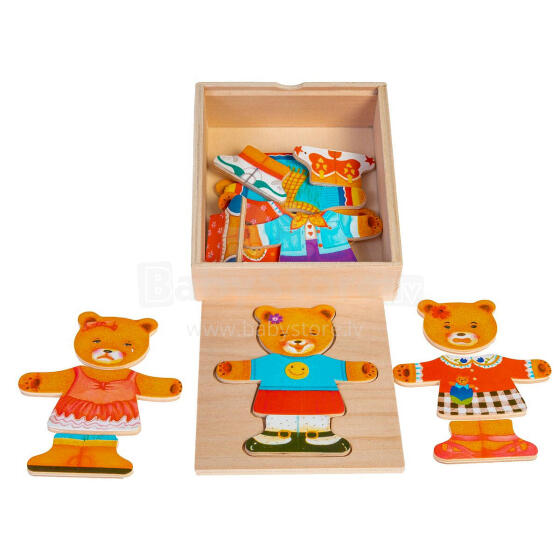 SMILY PLAY SPW83593 Koka puzle Lācīšu meitene