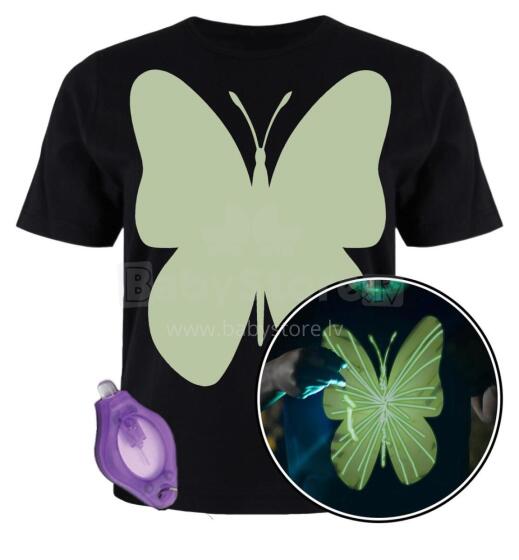 Splat Planet T-Shirt Butterfly Art.SPG0041 Bērnu t-krekls (mirdz tumsā)