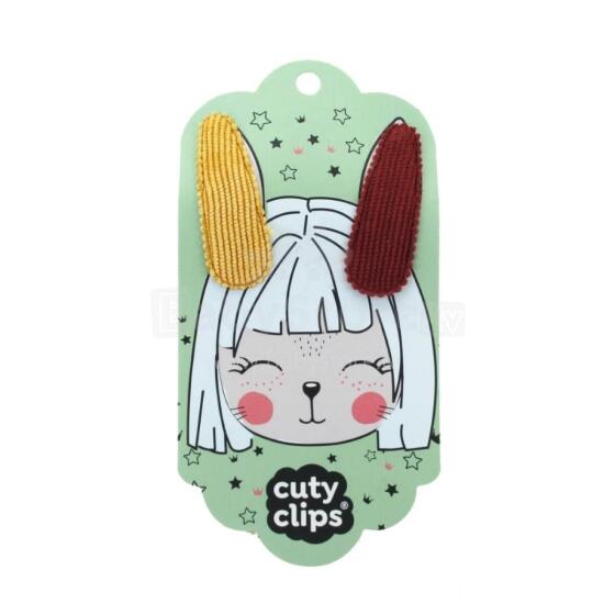 Cuty Clips Bunny  Art.CL0007 Оригинальная заколка для волос 2 шт.