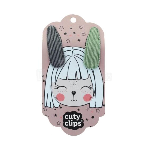 Cuty Clips Bunny  Art.CL0008 Оригинальная заколка для волос 2 шт.