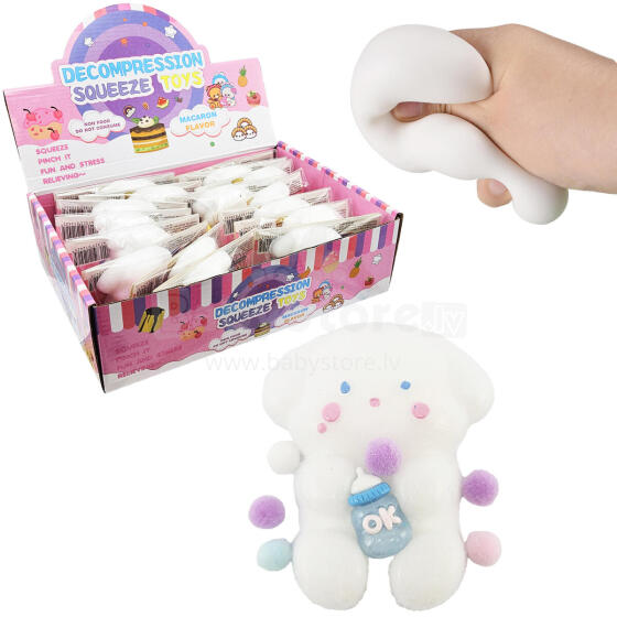 GNIOTEK SQUISHY MIŚ BIAŁY