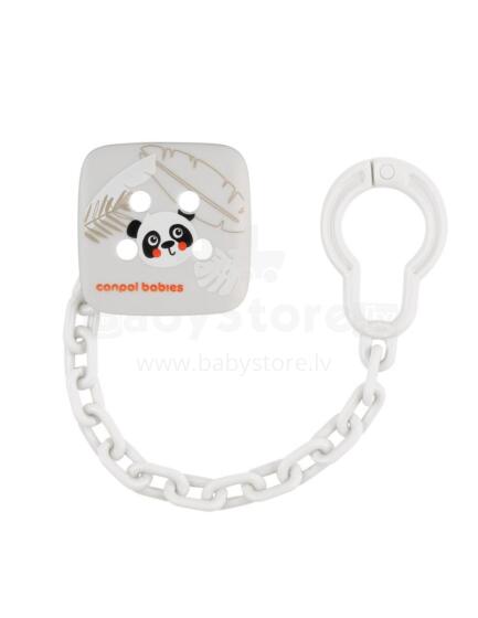 Canpol Babies Boo Art.2/439 White  Цепочка для пустышки
