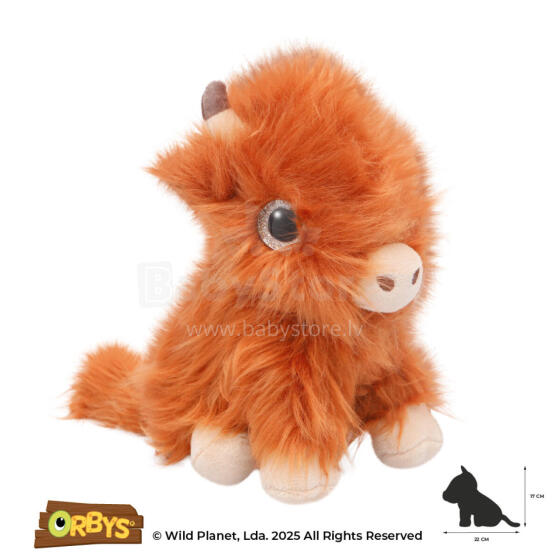 Wild Planet pehme mänguasi Highland Cow