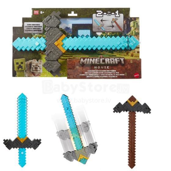 Minecraft® фильм вдохновлённый 2-в-1 меч и кирка
