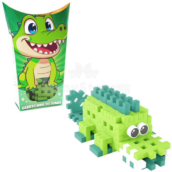 MINI WAFFLE POCKET PETS KROKODYL 34 ELEM