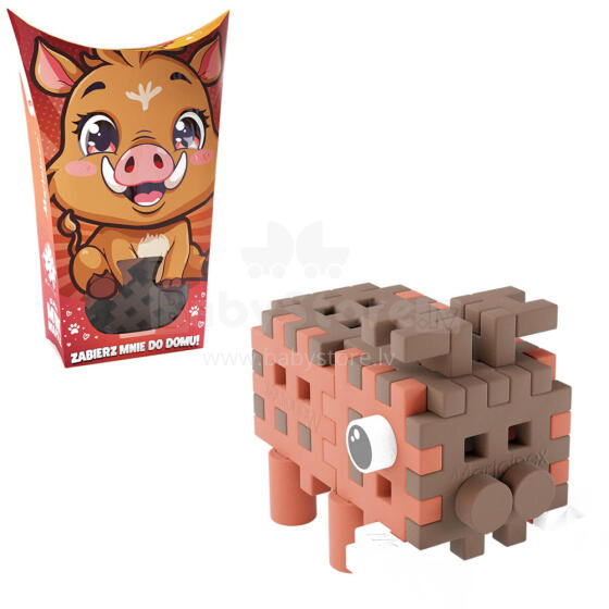 MINI WAFFLE POCKET PETS DZIK 25 ELEM.