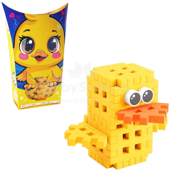 MINI WAFFLE POCKET PETS KACZKA 16 ELEM.