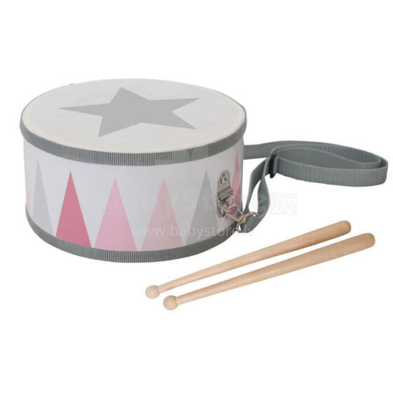 JaBaDaBaDo Drum Art.M14087 Pink  Mūzikālā attīstošā rotaļlieta Bungas
