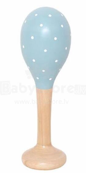 JaBaDaBaDo  Maraccas Art.M14094 Blue  Koka marakasi - grabulis 1 gab.