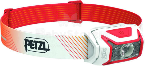 Petzl ACTIK CORE, LED gaisma (sarkana)