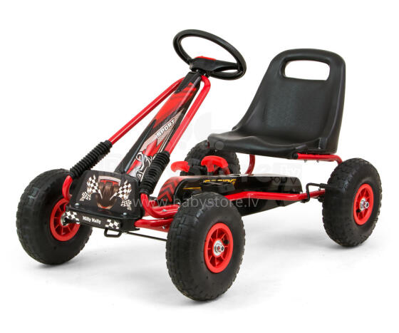 MILLY MALLY 3171 Pedal gokarts Thor Red
