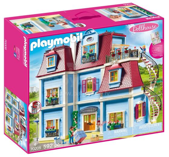 PLAYMOBIL DOLLHOUSE Liela Leļļu māja 70205