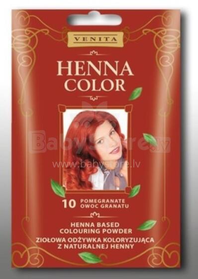Henna Color Zok Nr10 Granāts 25 gr
