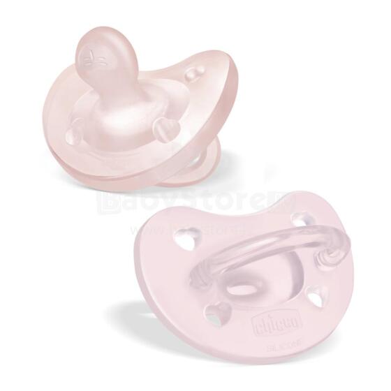 CHICCO 00073086110000 Knupītis PF SOFT rozā 16-36m 2 gab