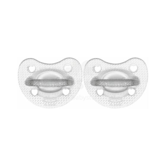 CHICCO 00073087310000 Pacifier PF CRYSTAL 6-16m 2 pcs