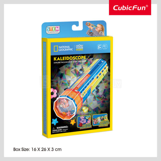 CUBIC FUN National Geographic 3D-пазл Калейдоскоп