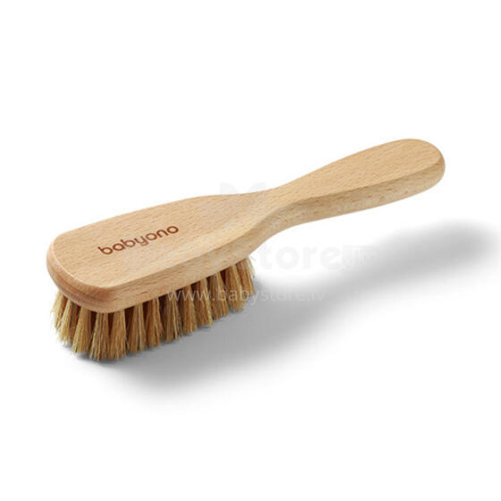 Baby Ono Natural Brush Soft Art.1655  Koka matu suka ar dabīgiem sariņiem