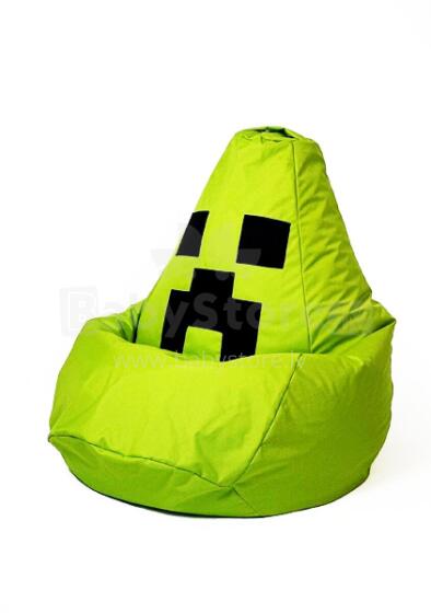 Qubo™  Drop Minecraft Art.241762 Apple Кресло мешок, бин бег (bean bag), кресло груша, пуф