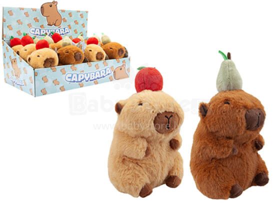 Plush capybara 14cm assort., 443326