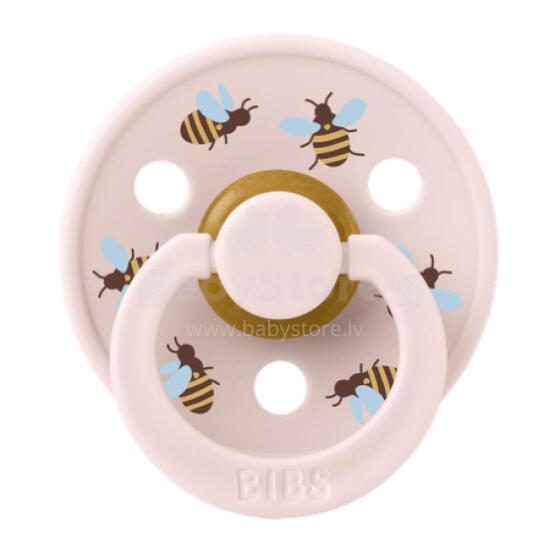 BIBS 10024334C Соска STUDIO COLOUR BUMBLEBEE FRIENDS PETAL S резиновая