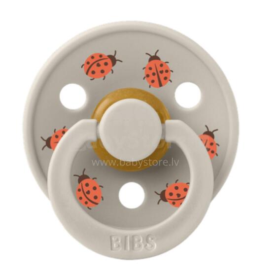 BIBS 20025214C Pacifier STUDIO COLOUR LADYBUG FRIENDS SAND M rubber