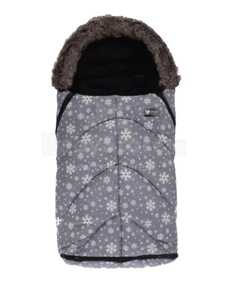 Footmuff Shiny Nylon Snow Flakes
