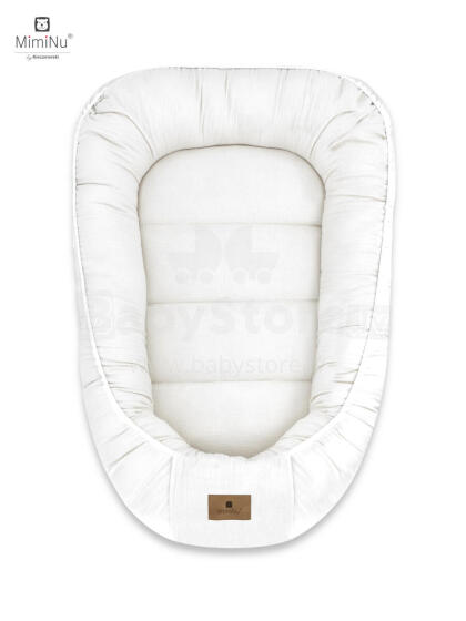 KIECZMERSKI Baby cocoon COTTON MUSLIN krēms 100% kokvilna