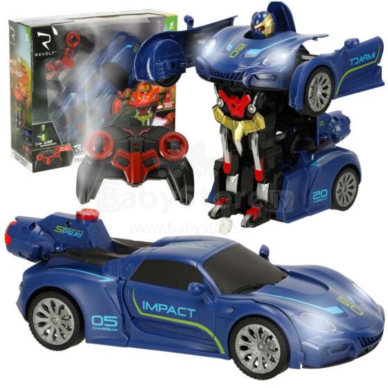 Ikonka Art.KX3666_1 Transformer Revolt TRANSFORMING ROBOT RACER nobie