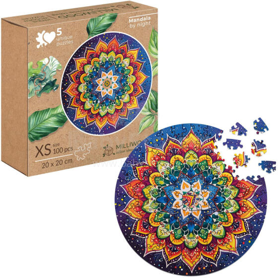 MANDALA NOCNA 100 ELEMENTÓW