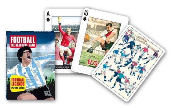 PIATNIK Spēļu kārtis - Fotball Legends