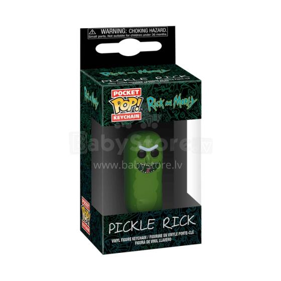 FUNKO POP! Брелок: Rick & Morty - Pickle Rick
