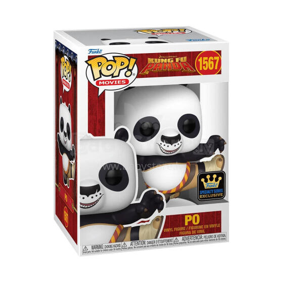 FUNKO POP! Vinyl: Фигурка Kung-Fu Panda - Po (w/Chase) (Flocked)