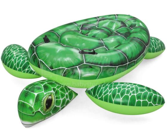 BESTWAY 41524 Inflatable Turtle mattress with handles 1.50x1.45