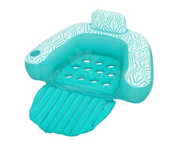 BESTWAY 43719 Swimming lounger with backrest Mint 1.45x1.2