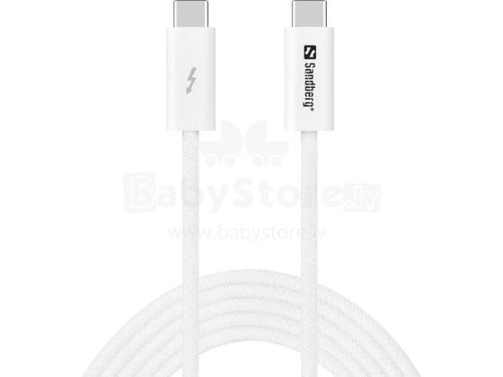 Sandberg 136-57 USB-C 240W PD 40Gbps 2m USB Cable