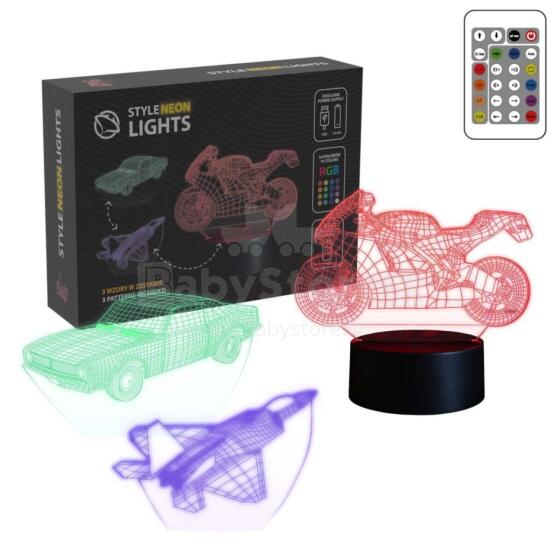 Manta SNL121RGB LED lamp Light decoration Vehicles 2 RGB 3D