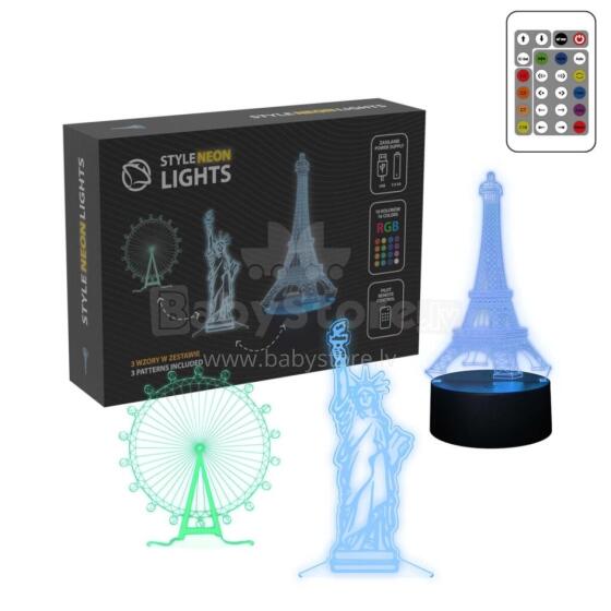 Manta SNL125RGB LED lamp Light decoration Buildings RGB 3D