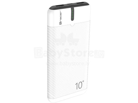 Tracer 47515 EnerGo 10000mAh Power Bank white/black
