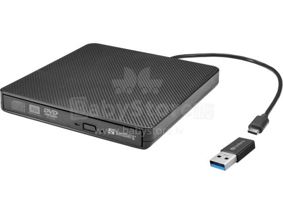 Sandberg 136-62 USB-C/A DVD Drive
