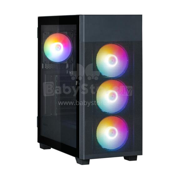 Zalman S5 Neo Black ATX, FRGB Fan x4