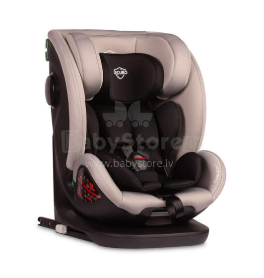 CAR SEAT SECURO I-SIZE LIGHT GREY (40-150)